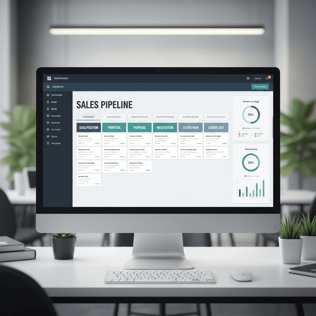 Sales pipeline automation dashboard