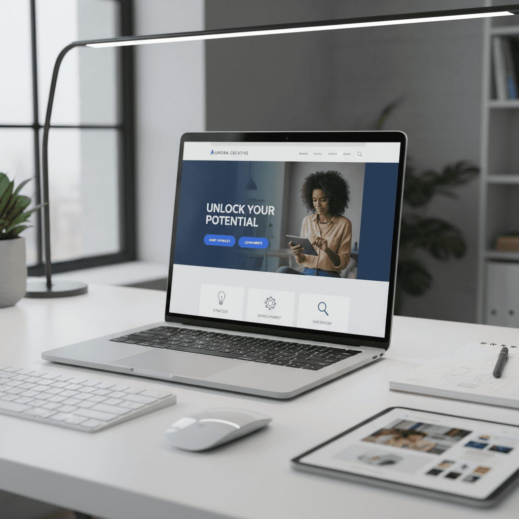 Professional landing pages